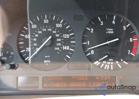 1995 BMW 740 I Automatic z USA, uszkodzony, nr VIN WBAGF6326SDH07791